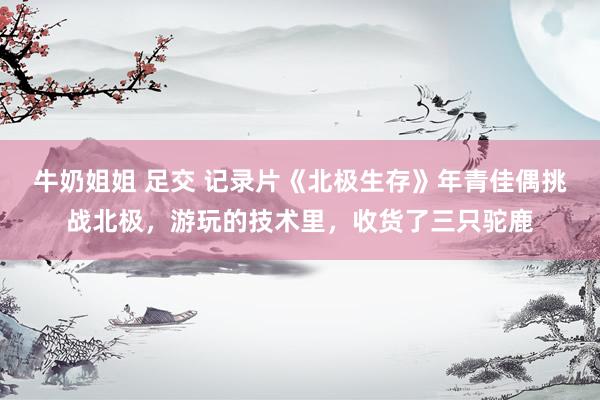 牛奶姐姐 足交 记录片《北极生存》年青佳偶挑战北极，游玩的技术里，收货了三只驼鹿